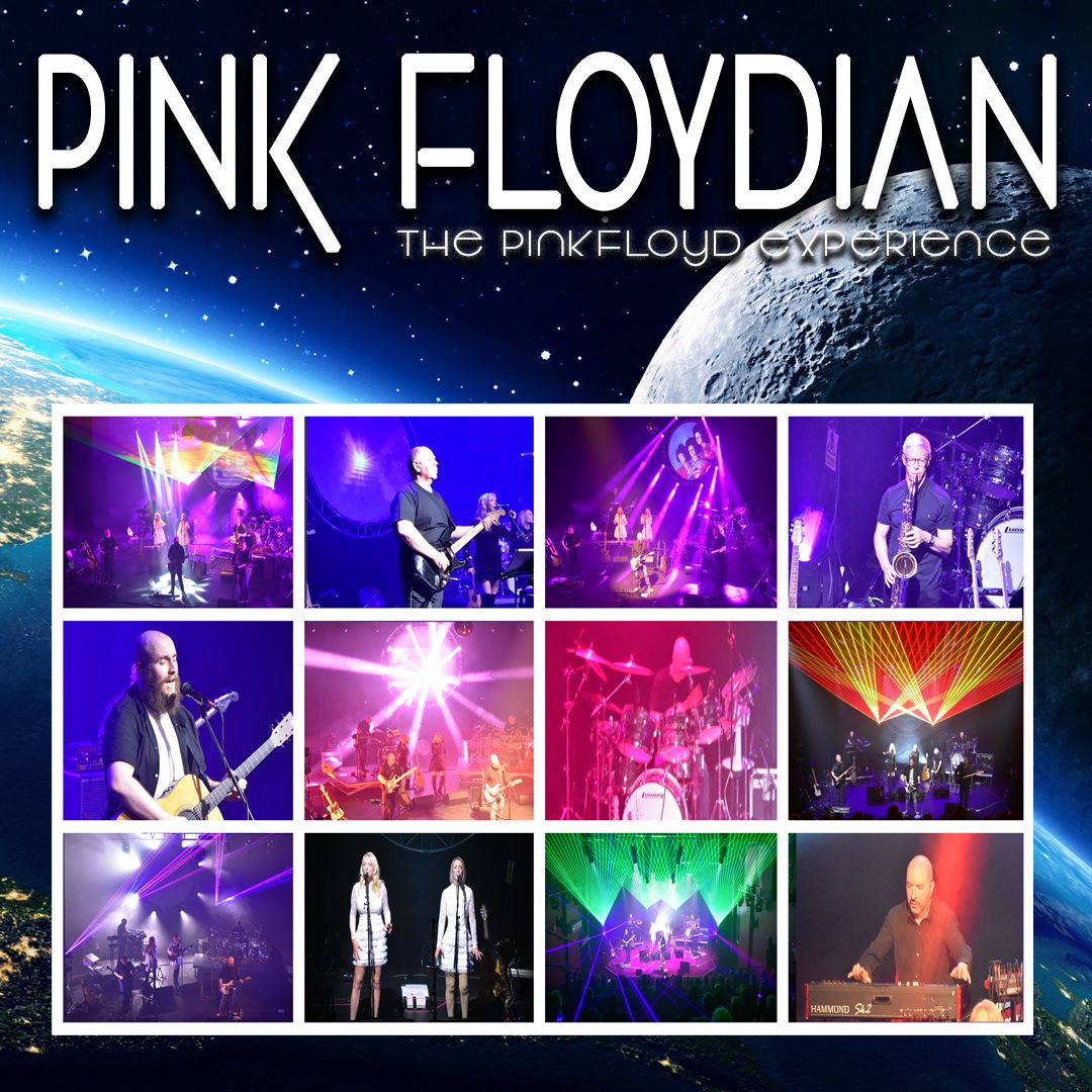 Pink Floydian - The Pink Floyd Experience. A collage of images from live Pink Floydian concerts.